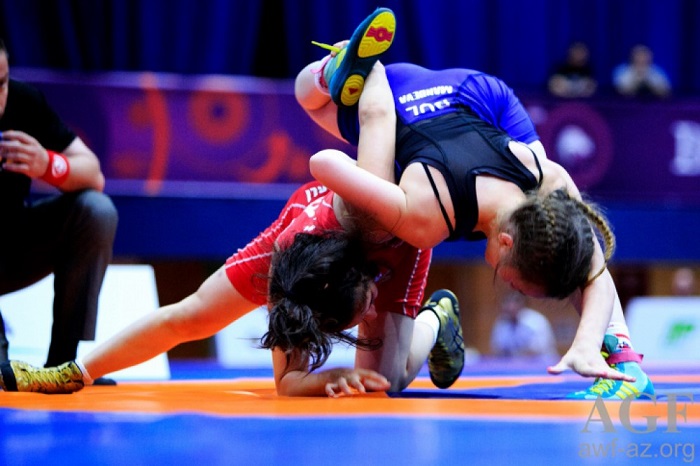 Azerbaijani junior wrestler won silver medal at European Championship